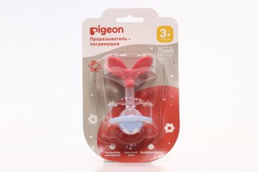 Прорезыватель-погремушка Pigeon Манч тизер с 3 мес 964₽