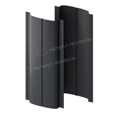 Штакетник металлический МЕТАЛЛ ПРОФИЛЬ ELLIPSE-T 19х126 ПЭМАД-01-70247024-04 155₽