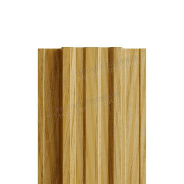 Штакетник металлический МЕТАЛЛ ПРОФИЛЬ TRAPEZE-T 165х118 ECOSTEEL_T-12-Орех-045 151₽