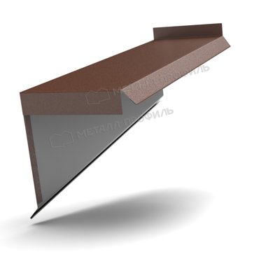 Планка сегментная торцевая левая 350 мм VALORI-20-Brown-05 880₽