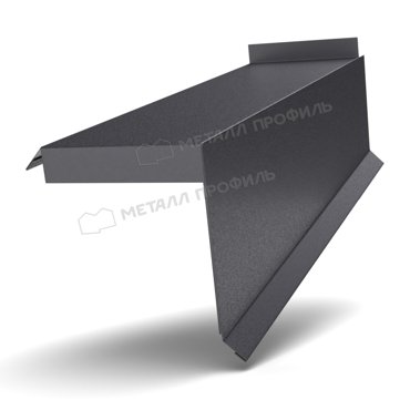 Планка сегментная торцевая правая 400 мм VALORI-20-Grey-05 880₽
