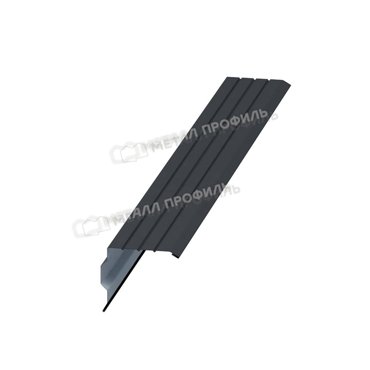 Планка торцевая 90х115х2000 VALORI-20-DarkGrey-05 1255₽