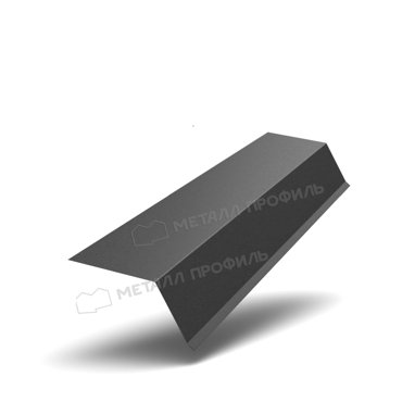 Планка капельник 79х55х2000 VALORI-20-DarkGrey-05 1065₽