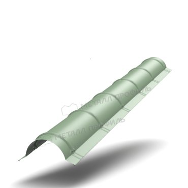 Планка конька круглого R110х2000 NormanMP ПЭ-01-6019-05 1895₽