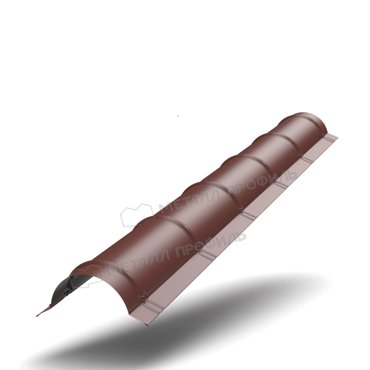 Планка конька круглого R110х2000 NormanMP ПЭ-01-RR32-05 1895₽