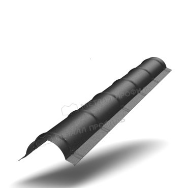 Планка конька круглого R110х2000 VikingMP E-20-9005-05 2520₽