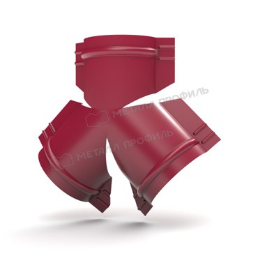Y-образный тройник для круглого конька R110 NormanMP ПЭ-01-3005-05 2530₽