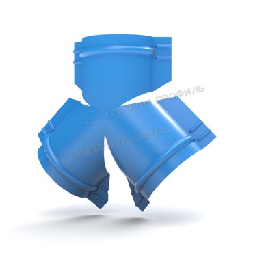 Y-образный тройник для круглого конька R110 NormanMP ПЭ-01-5015-05 2530₽