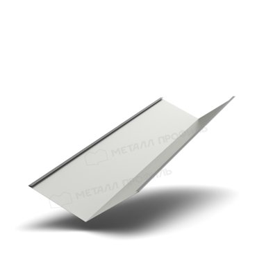 Планка ендовы нижняя 298х298х2000 NormanMP ПЭ-01-9002-05 2330₽