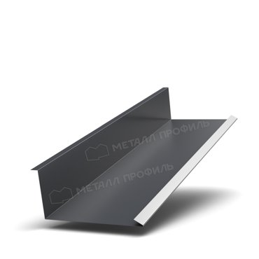 Планка примыкания нижняя 250х122х2000 NormanMP ПЭ-01-7024-05 1670₽