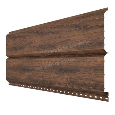Софит МЕТАЛЛ ПРОФИЛЬ Lбрус-15х240 ECOSTEEL_MA-01-МореныйДуб-05 1575₽