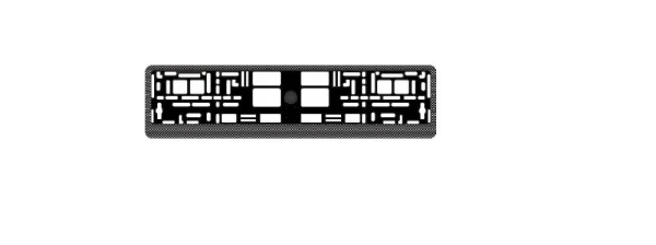 рамка номерного знака avs карбон rn-04 253₽