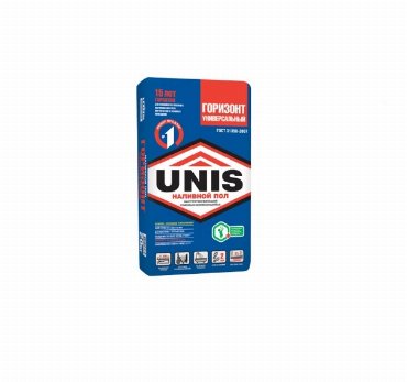 пол наливной универсальный unis горизонт 20 кг 349₽