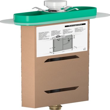 Встраиваемая часть для монтажа на край ванны hansgrohe sBox 13560180 6600₽