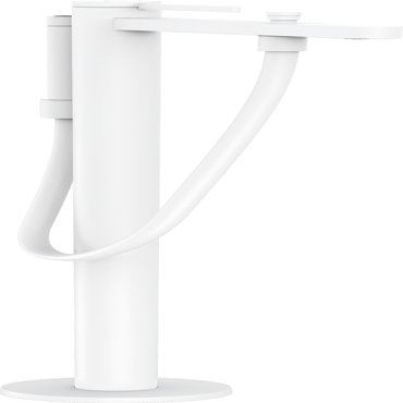 Внешняя часть смесителя для ванны hansgrohe Finoris напольного монтажа 76445700 матовый белый 295700₽
