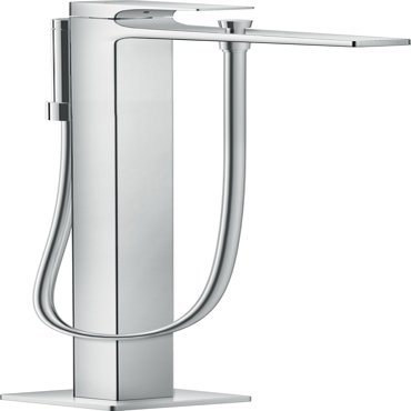 Внешняя часть смесителя для ванны hansgrohe Metropol напольного монтажа 32532000 хром 318830₽
