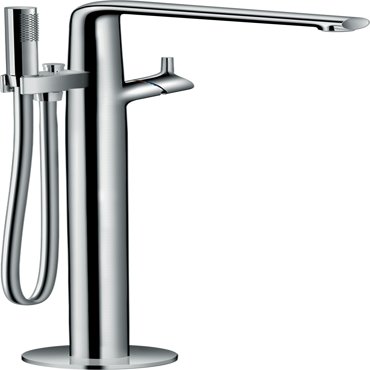 Внешняя часть смесителя для ванны hansgrohe Talis S напольного монтажа 72412000 хром 256700₽