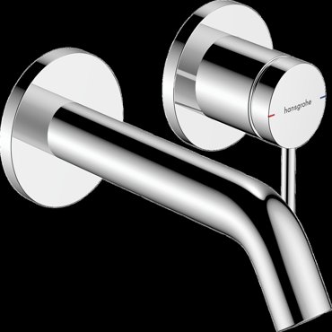 Внешняя часть смесителя для раковины hansgrohe Tecturis S скрытого монтажа EcoSmart 73350000 хром 39290₽