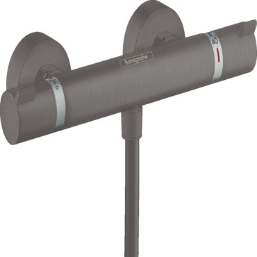 Термостат для душа hansgrohe Ecostat Comfort 13116340 шлифованный черный хром 48000₽
