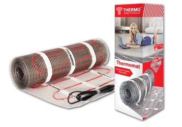 Теплый пол нагревательный мат Thermo Thermomat 5 квм 130 640 Вт 25885₽