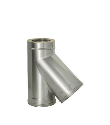 Тройник Дымок 45 х d115х200 мм с изоляцией AISI 439 4661₽