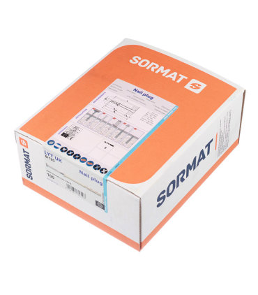 Дюбель-гвоздь Sormat 8x120 мм потайная манжета нейлон 100 шт 4489₽