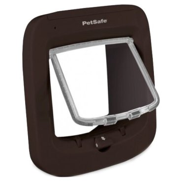Дверца в дверь для животных PetSafe StayWell Microchip 22х23.9 см коричневый