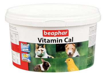 Минеральная смесь для кошек, для собак, для птиц Beaphar Vitamin Cal,для иммунитета 250г