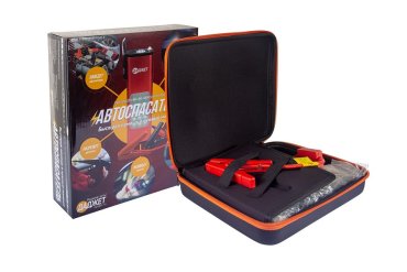 Автомобильный мультитул АВТОСПАСАТЕЛЬ Даджет KIT MT2888R, КРАСНЫЙ