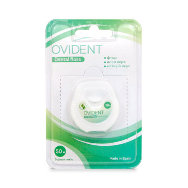 Овидент (OVIDENT) (вощеная мятная 50м)