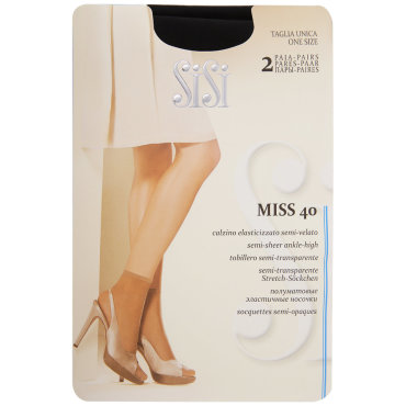 Носки Sisi Miss 40 den nero 2 пары