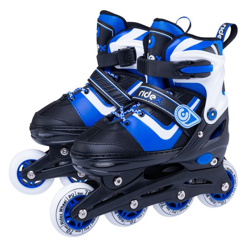 Коньки роликовые Ridex Joker ABEC 7 кол.:64мм р.:31-34 синий/черный (УТ-00016152)
