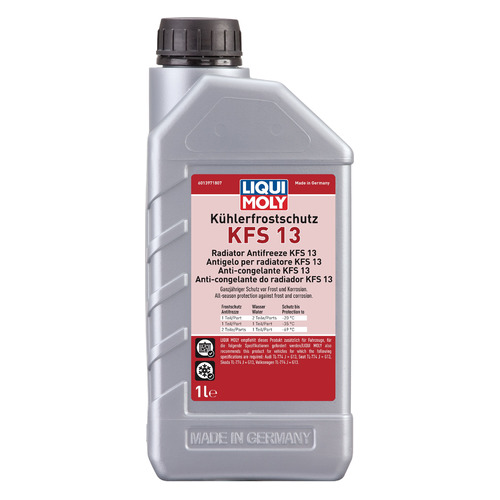 Антифриз Liqui Moly Kuhlerfrostschutz KFS 13 G13 красный 1л (21139)