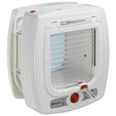 Дверца в дверь для животных Ferplast Swing Microchip 22.5х25.2 см белый