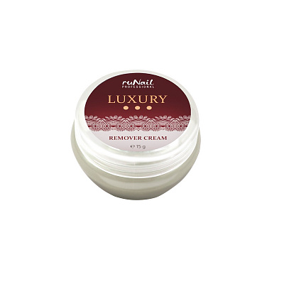 RuNail, Luxury - ремувер-крем для снятия наращенных ресниц №2880, 15 гр