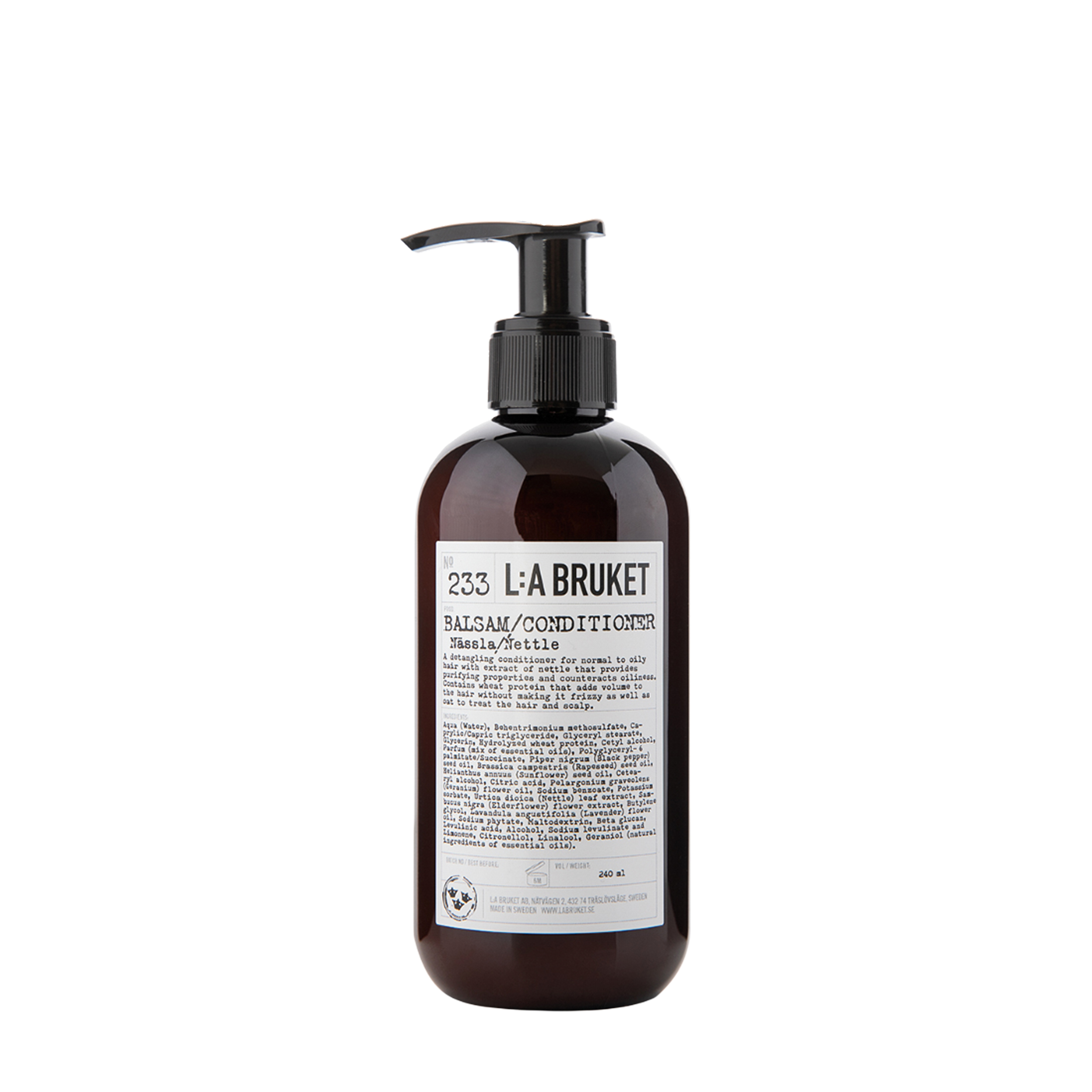 L:A BRUKET L:A BRUKET Кондиционер для волос «Крапива»/Nettle 231 240 мл