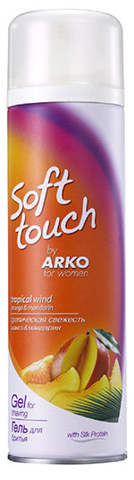 Гель для бритья тропическая свежесть Arko Women Soft Touch 200мл