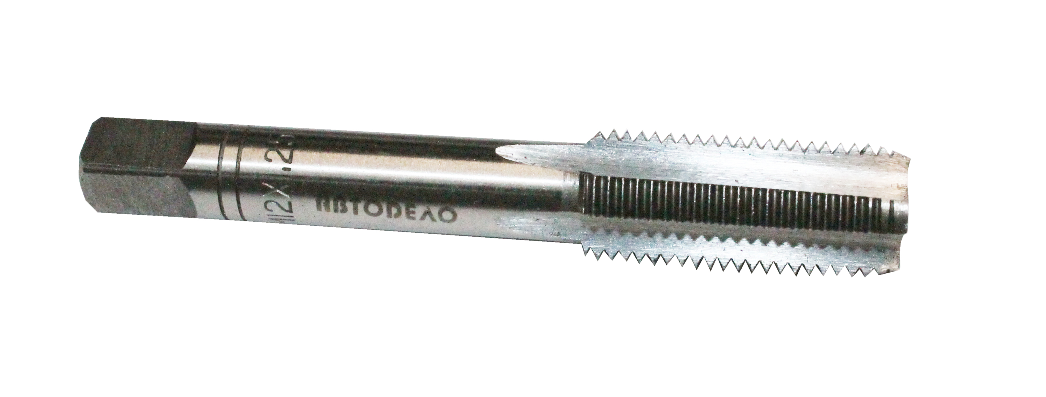 Комплект метчиков ручных АвтоДело 2 шт, HSS4341, M 12x1,25 мм