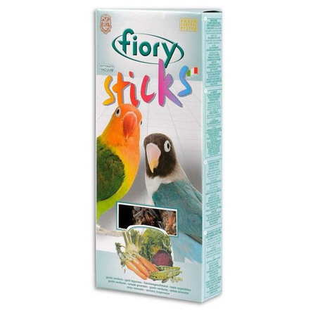 Fiory Палочки для средних попугаев (с овощами), 120 гр