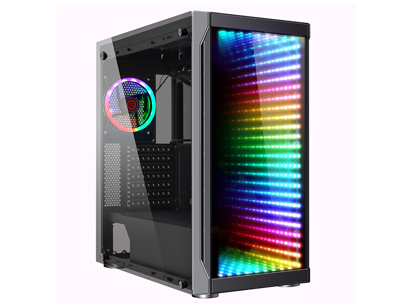 Купить Корпус Ginzzu CL180 Black без БП с окном - цены, характеристики ...