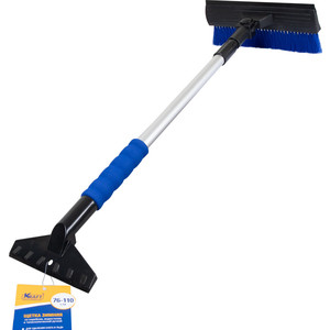 Щетка телескопическая Kraft со скребком, 76-110 см (KT 830059)