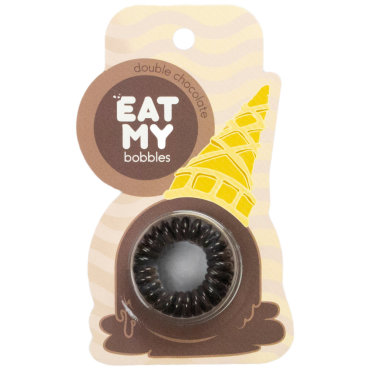 Резинки для волос Eat My bobbles Двойной шоколад 3 штуки