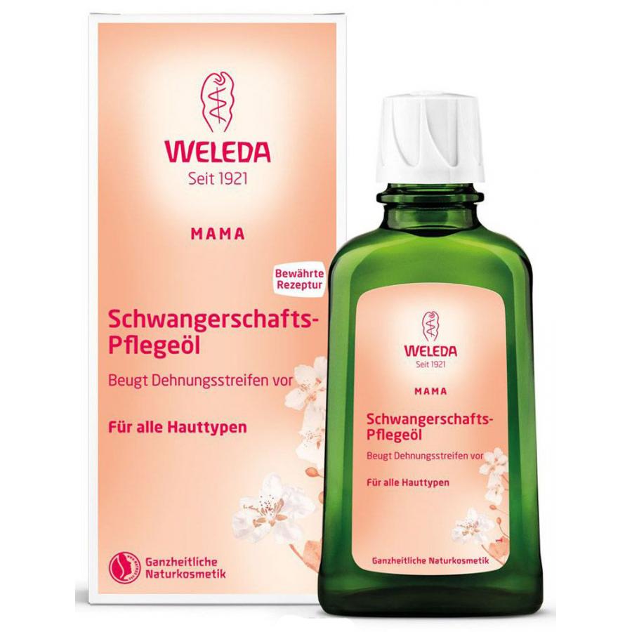 Масло для профилактики растяжек Weleda, 100 мл
