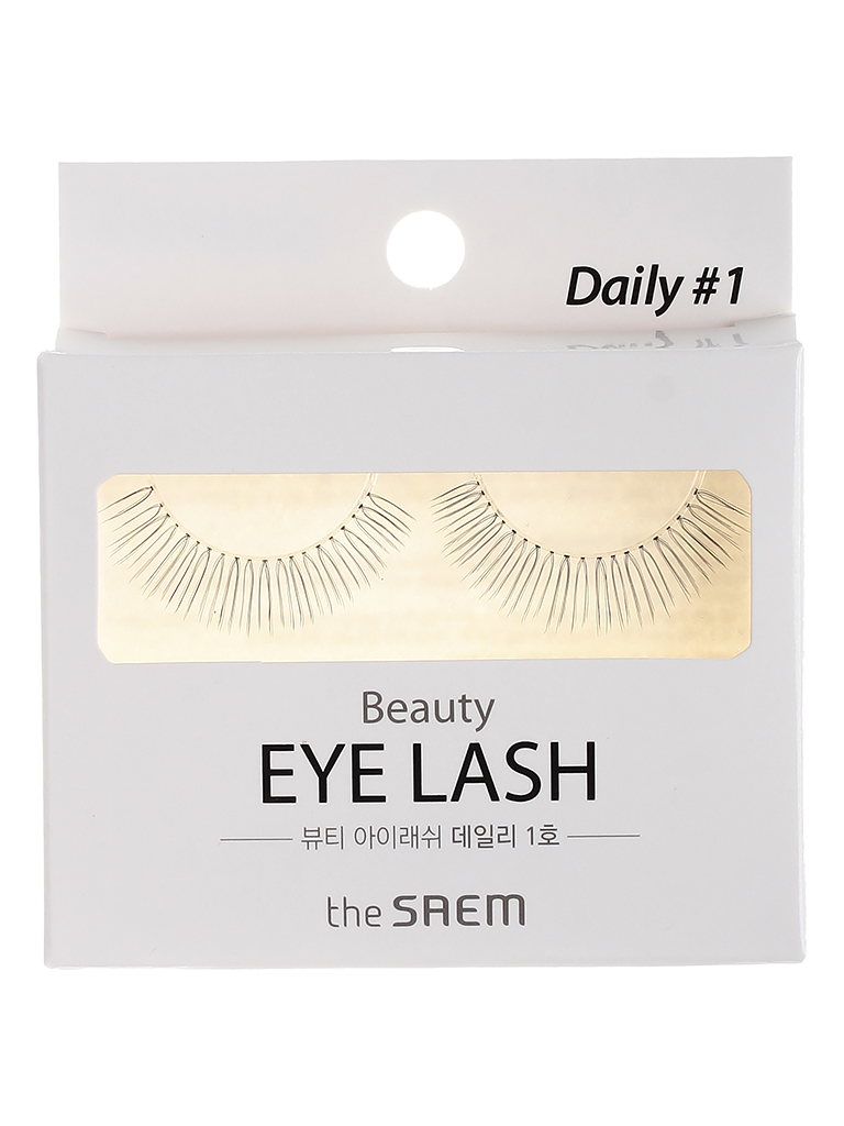 Накладные ресницы The Saem Beauty Eye Lash Daily 01