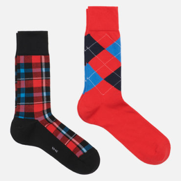 Комплект носков Burlington Fashion 2-Pack, цвет комбинированный, размер 40-46 EU