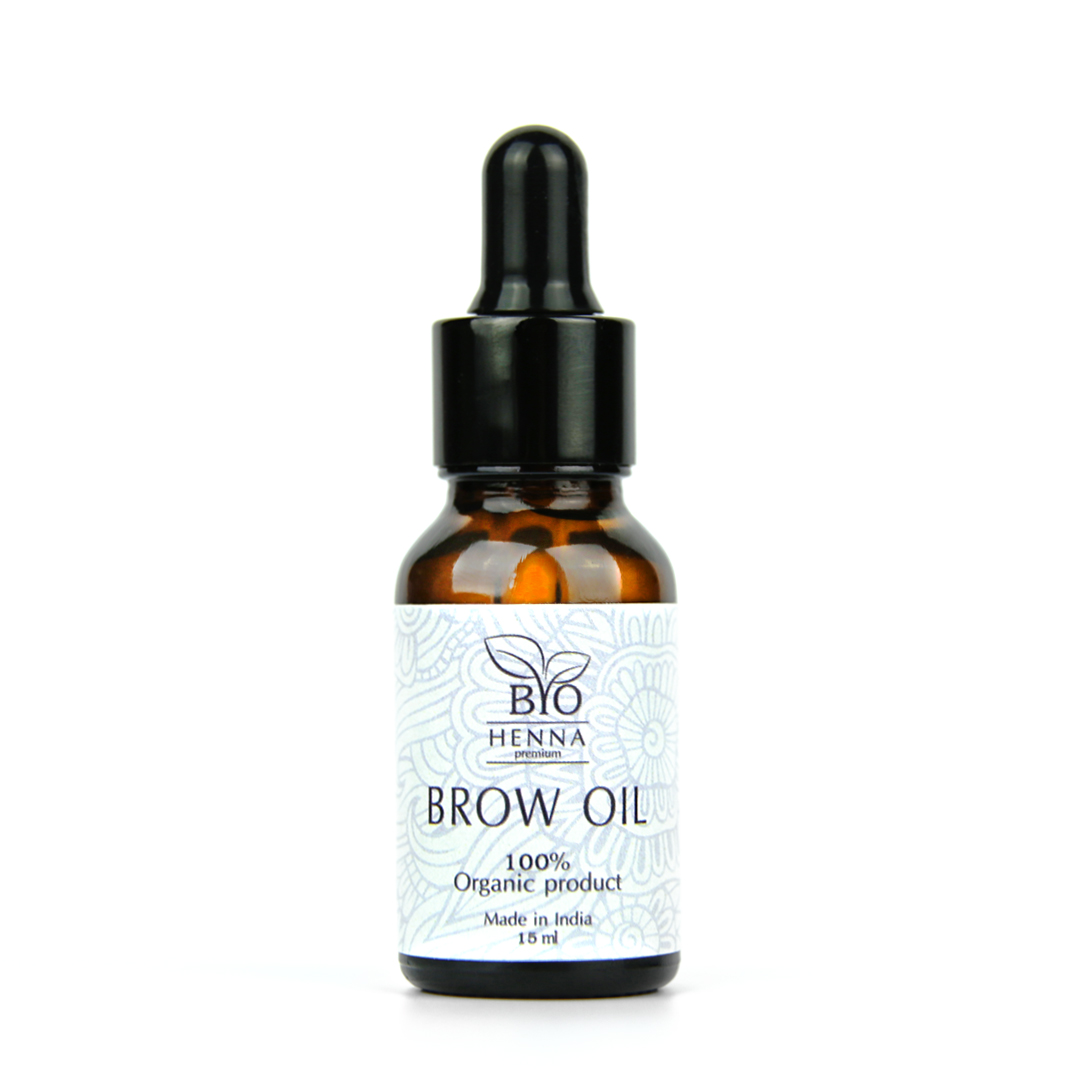 BIO HENNA PREMIUM Масло для роста бровей 15 мл