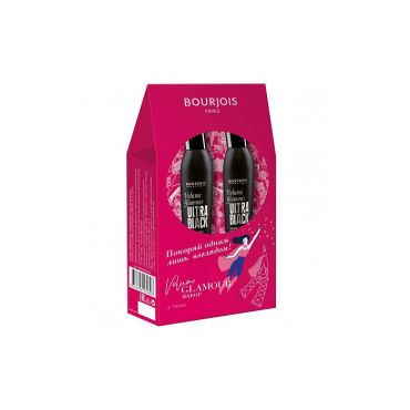 BOURJOIS Набор подарочный тушь для ресниц Ultra black и румяна blush