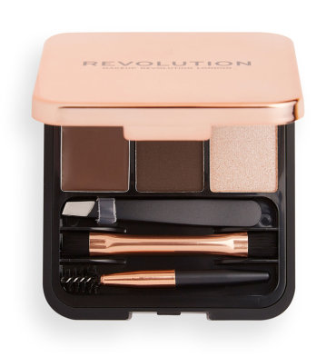MAKEUP REVOLUTION Набор для моделирования бровей / BROW SCULPT KIT Dark