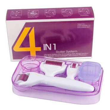 DRS Набор с мезороллером 4 в 1 / DermaRoller Kit 4 in 1