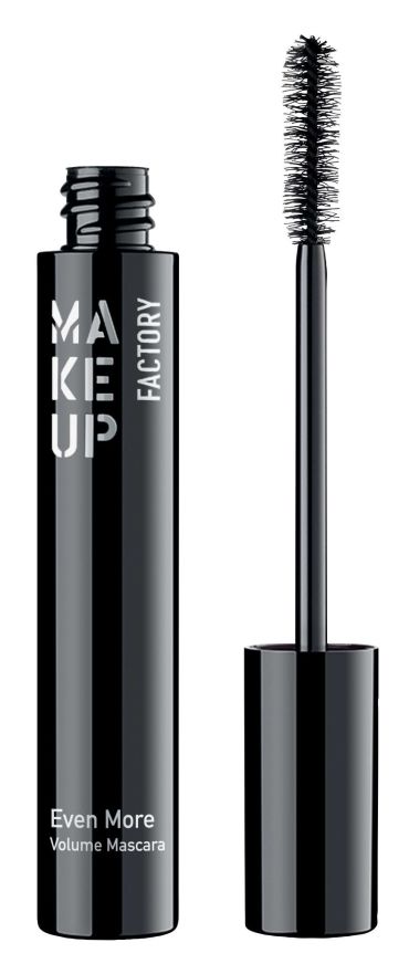MAKE UP FACTORY Тушь для ресниц, 01 черный / Even More Volume Mascara 15 мл